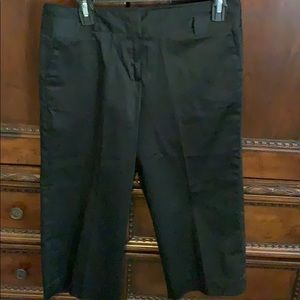 Black capris dress pants